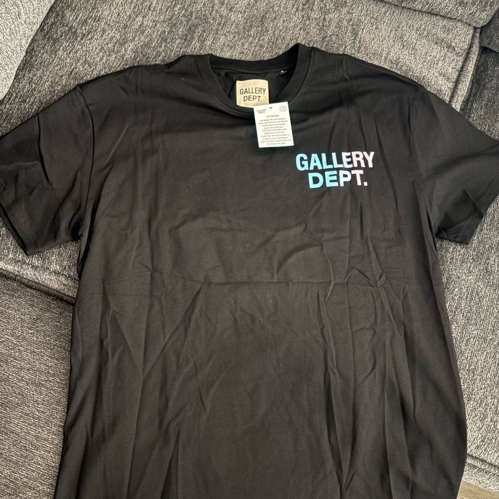 Gallery Dept Black Tee